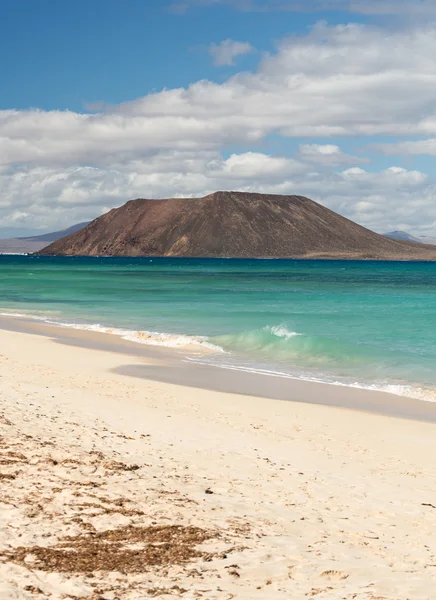 Playa de Corralejo en Fuerteventura, Islas Canarias — Foto de Stock