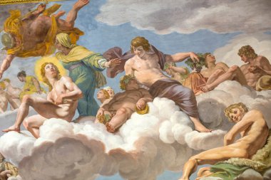 Sanat resim tavan içinde Villa Borghese, Rome, İtalya