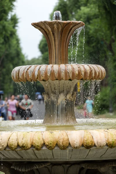 Fuente en Jardín de Villa Borghese. Roma, Italia —  Fotos de Stock