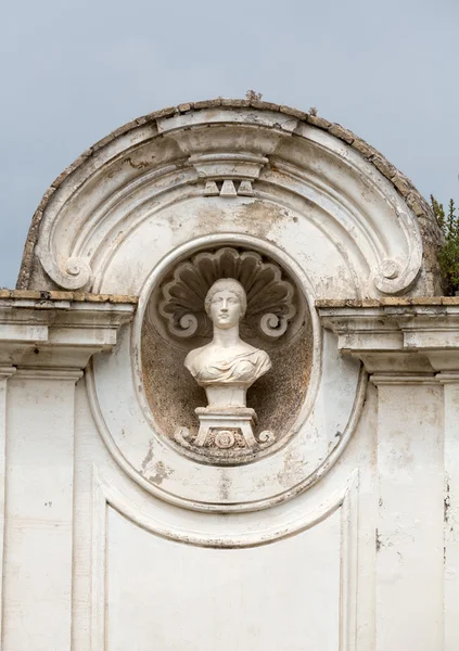 Rotonda di Goethe in de tuin van Villa Borghese. Rome, Italië — Stockfoto