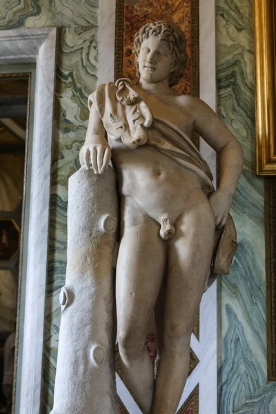 Márvány szobor, a Galleria Borghese, Róma, Olaszország — Stock Fotó