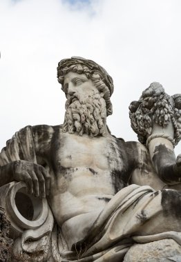 Rome, İtalya - pincio Çeşmesi adlı meşhur piazza del popolo Meydanı
