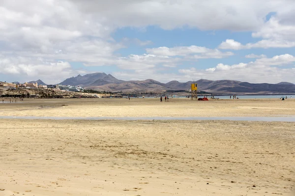 Strand playa de sotavento, kanarische insel fuerteventura, spanien — Stockfoto