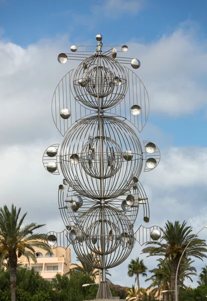 The modern  sculpture designed by Cesar Manrique in Jandia on Fuerteventura. Canary Island, Spain. — Stock Photo, Image