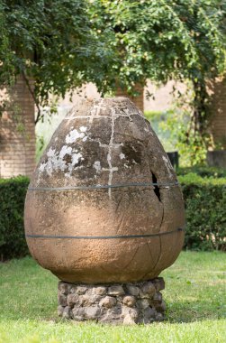  Diocletianus (Thermae Diocletiani) Roma hamamları. İtalya