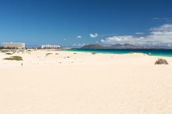 Corralejo Strand auf Fuerteventura, Kanarische Inseln. Spanien — Stockfoto