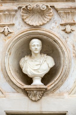  Villa Borghese Gardens Park yürüyüş güzergahı. Roma, İtalya