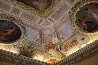  Sanat resim tavan içinde Villa Borghese, Rome, İtalya