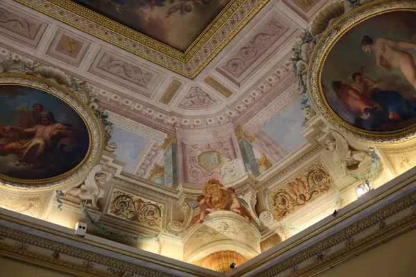 Umění malba stropu ve Villa Borghese, Řím, Itálie — Stock fotografie