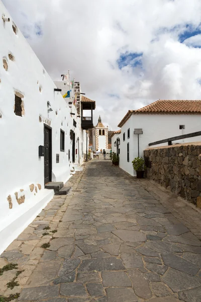 카나리아, 카나리아 제도, 스페인에 Juan Bethencourt 거리 Betancuria에서의 보기 — 스톡 사진