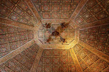 Tavan içinde Katedrali Aziz Meryem Kilisesi, Betancuria Fuerteventura, Kanarya Adaları, İspanya