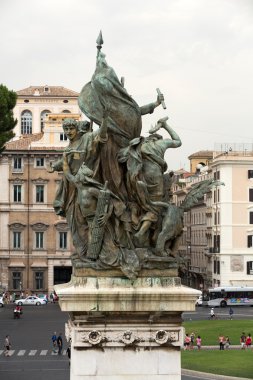 Sunak vatanın (Altare della Patria) Monumento Nazionale bilinen bir Vittorio Emanuele II (