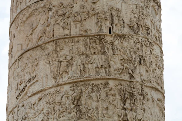 Columna de Tajan. Columna de triunfo romano en Roma, Italia , —  Fotos de Stock