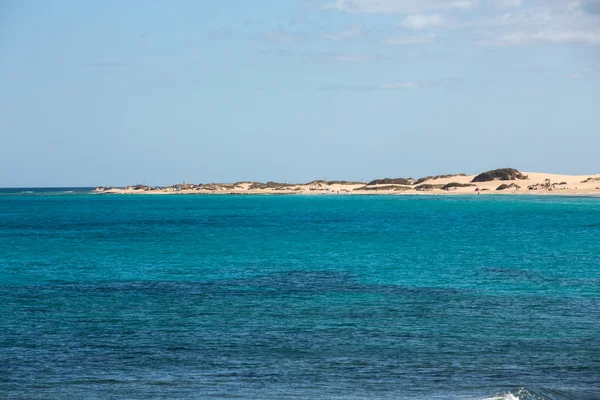 Spiaggia di Corralejo a Fuerteventura, Isole Canarie. Spagna — Foto Stock