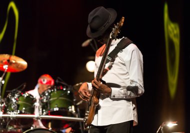 Billy Cobham Band canlı sahne buz Krakov, Polonya