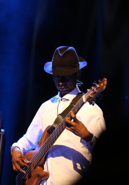 Billy Cobham Band canlı sahne buz Krakov, Polonya