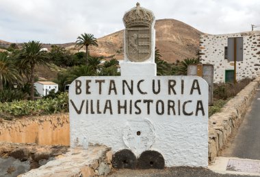 Betancuria Köyü onfuerteventura, Kanarya Adaları, İspanya
