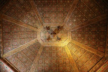 Tavan içinde Katedrali Aziz Meryem Kilisesi, Betancuria Fuerteventura, Kanarya Adaları, İspanya