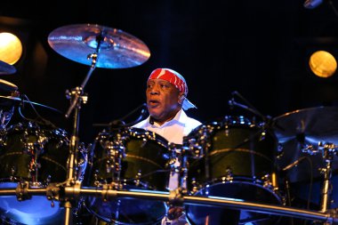 Billy Cobham Band canlı sahne buz Krakov, Polonya