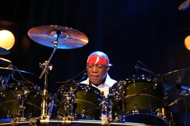 Billy Cobham Band canlı sahne buz Krakov, Polonya