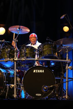 Billy Cobham Band canlı sahne buz Krakov, Polonya