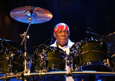 Billy Cobham Band canlı sahne buz Krakov, Polonya