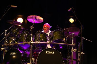 Billy Cobham Band canlı sahne buz Krakov, Polonya