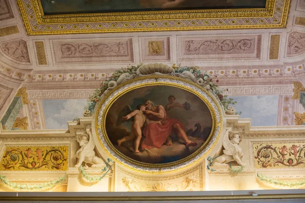 Pintura artística de techo en Villa Borghese, Roma, Italia — Foto de Stock