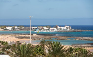Marina Caleta de Fuste, Fuerteventura, Kanarya Adaları, İspanya
