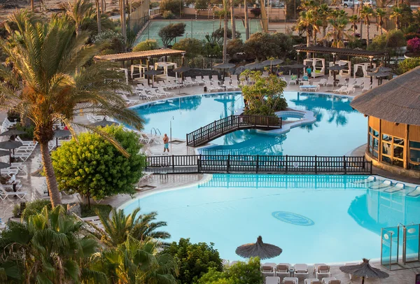 Piscine à Caleta de Fuste sur Fuerteventura. Canary Island. Espagne — Photo