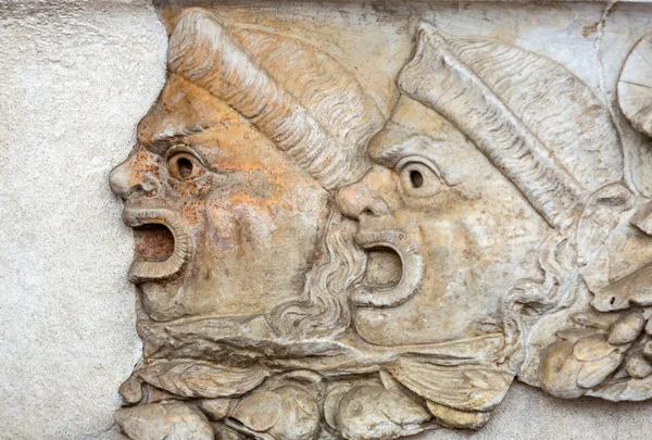 로마에서 Diocletian의 목욕에서 고 대 옅은 — 스톡 사진