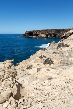 Koylar ve mağaralarda Ajuy, Fuerteventura,