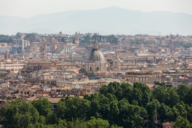 Roma Janiculum Tepesi'nden görünümü