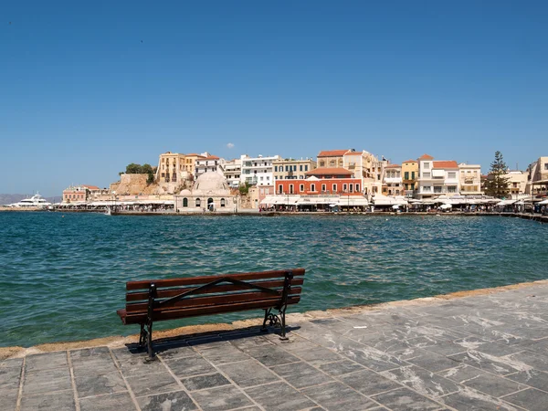 Antiguo puerto veneciano en Chania. Creta —  Fotos de Stock