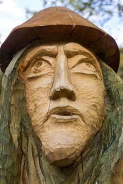 Primaeval Slawic tales masalımsı ahşap rakamları