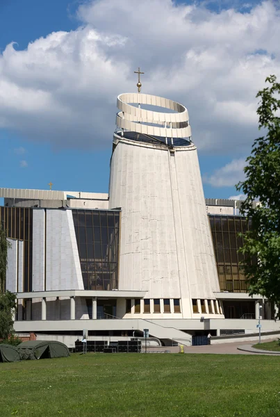 Il Santuario della Divina Misericordia a Lagiewniki; Cracovia — Foto Stock