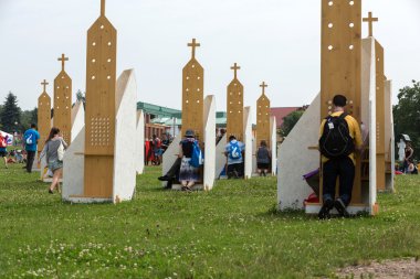  Hacılar bölge uzlaşma, İlahi rahmet Lagiewniki Kutsal içinde. WYD katılımcılar için 50'den fazla confessionals itiraf etmek mümkün olacak. Cracow Polonya