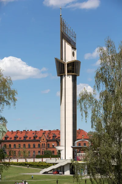 İlahi rahmet Lagiewniki kutsal alan; Cracow; Polonya — Stok fotoğraf