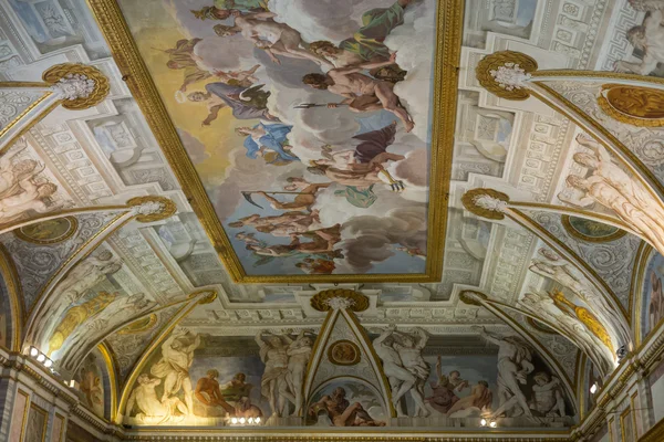 Pintura artística de techo en Villa Borghese, Roma, Italia — Foto de Stock