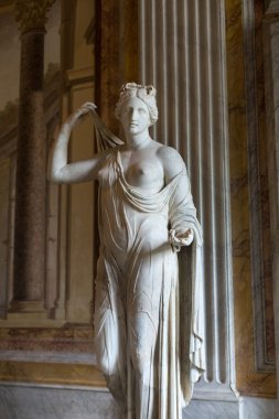 Mermer heykel Galleria Borghese, Rome, İtalya