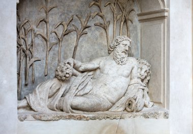 Dört çeşme bir gruptur dört geç Rönesans çeşmeler Roma, İtalya.