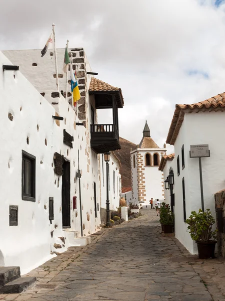A view of  Juan Bethencourt street in Betancuria on Fuerteventura, Canary Islands — Stock Photo, Image