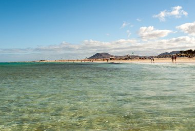 Corralejo Beach Fuerteventura, Kanarya Adaları, İspanya