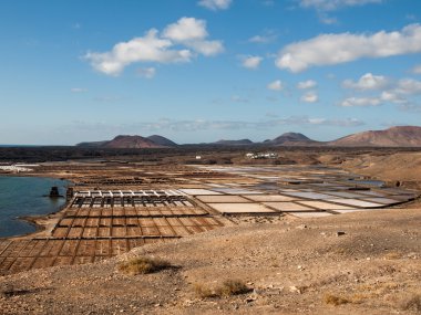 Janubio, Lanzarote, Kanarya Adaları tuz eserleri