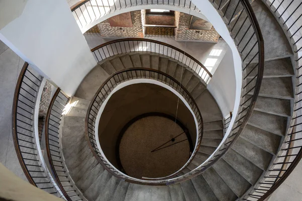 Frombork Polen September 2020 Trappen Foucault Pendulum Hangen Klokkentoren Radziejowski — Stockfoto