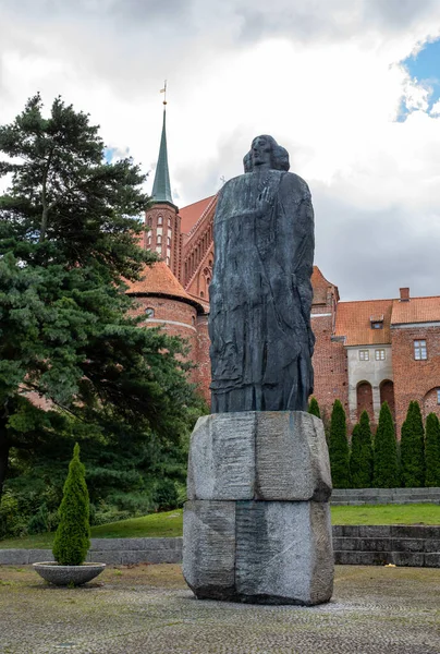 Frombork Polen September 2020 Monument Voor Nicolaus Copernicus Fragment Van — Stockfoto