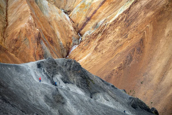 Montagne Vulcaniche Landmannalaugar Nella Riserva Naturale Fjallabak Paesi Bassi — Foto Stock
