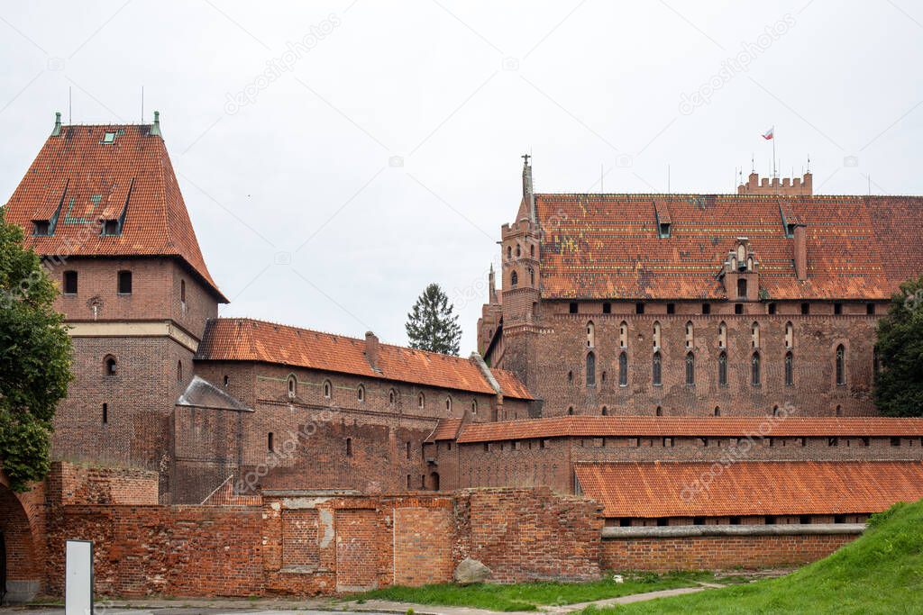 Castillo de Malbork, antiguamente Castillo de Marienburg, sede del Gran