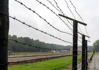 Sztutowo, Polonya - 5 Eylül 2020: Eski Nazi Almanya Toplama Kampı, Stutthof, Polonya