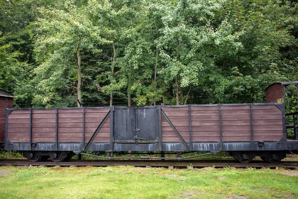 Sztutowo Poland Sept 2020 Wagons Narrow Gauge Railway Charateristic Former — Stock Photo, Image